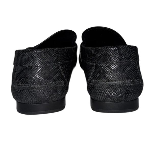 Mens Versace Medusa Black Snakeskin Leather Loafers  EU42 US 9 main image 8